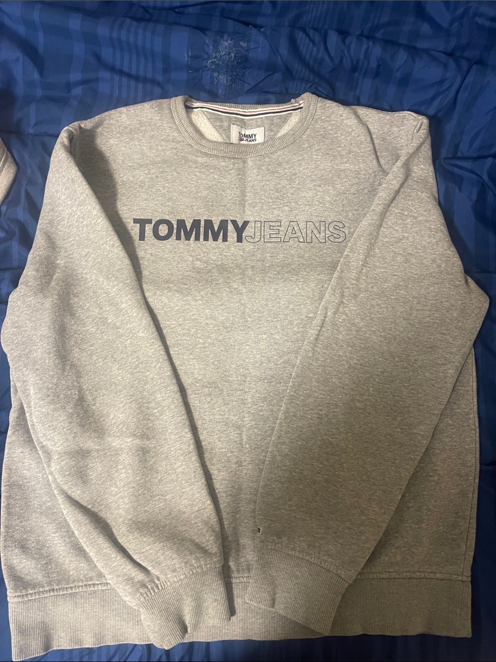 Tommy Hilfiger Grey Tommy Jeans Crewneck Sweatshirt